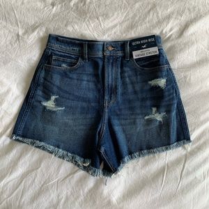 Hollister Ultra High-Rise Vintage Stretch Short 4”